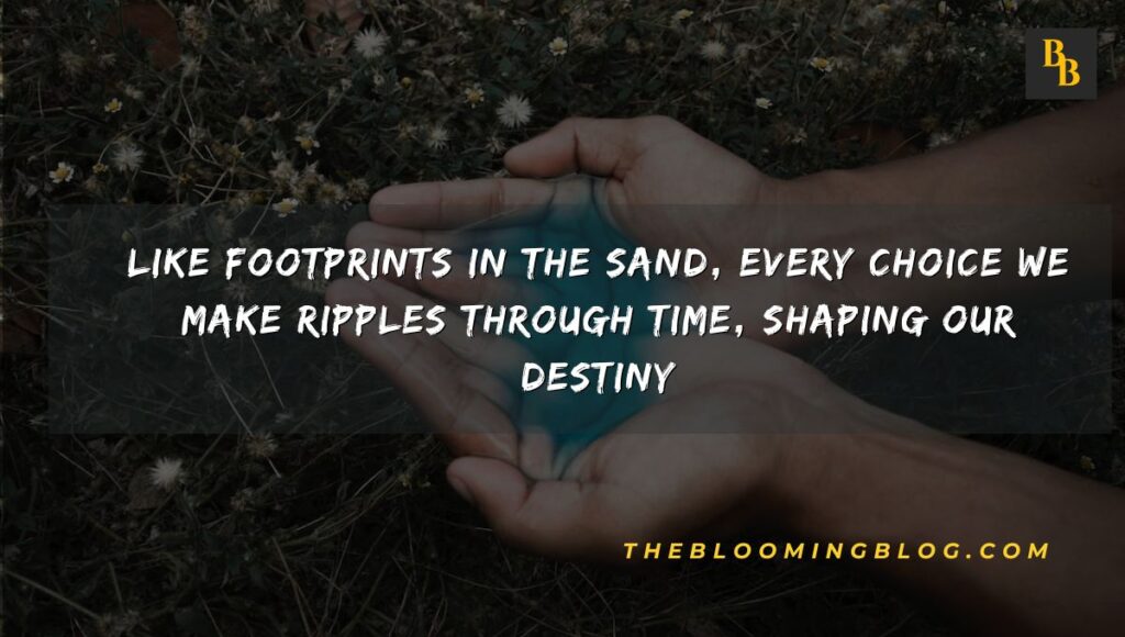 Inspiration Footprints in the Sand