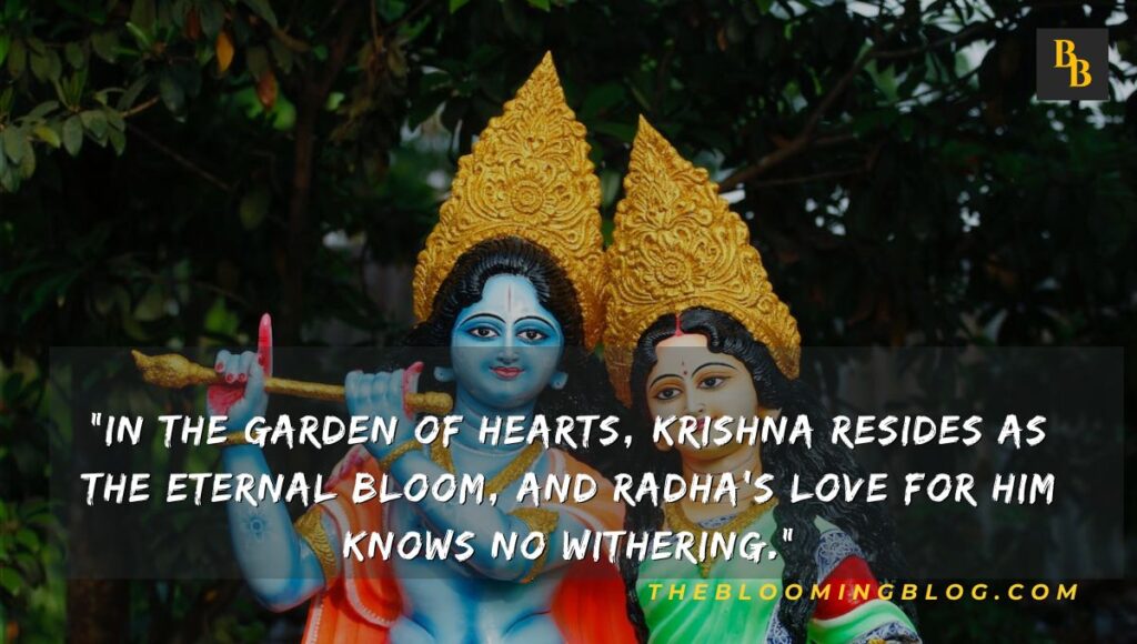 Unconditional Love Radha Krishna Quotes In English