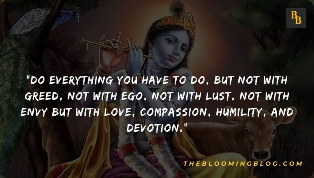 Positive Krishna Quotes On Life